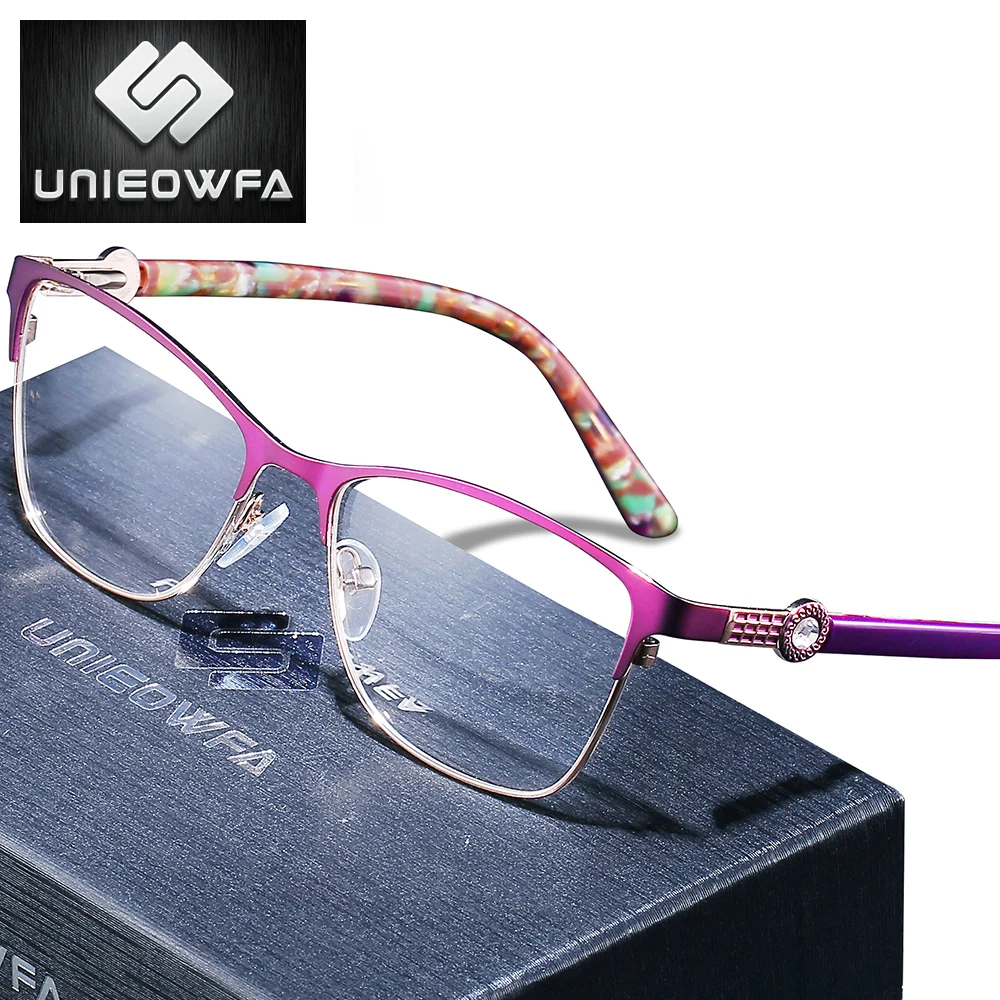 Синий светильник блокирующий рецепт очки для женщин оптические близорукости