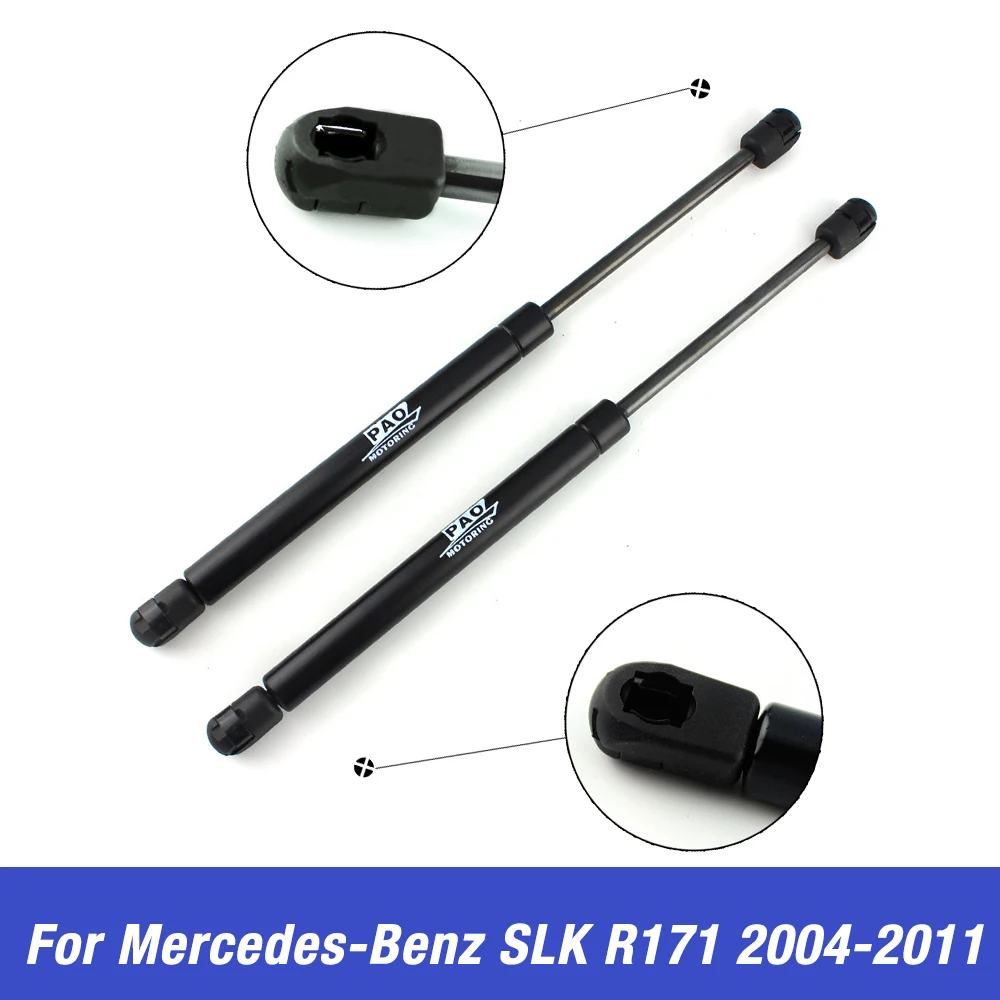 Амортизирующая опора для ботинок пружина подъемные стойки Mercedes Benz SLK R171 2004 2011 2 шт.