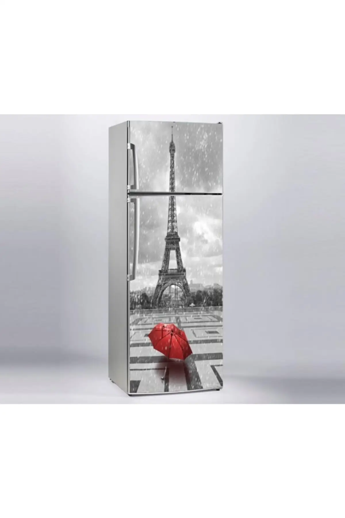 

Refrigerator Sticker Plated Eiffel Tower