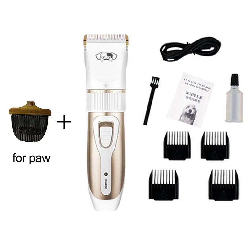 clipper blade set Профессиональная машинка для стрижки собак лезвие для машинки для стрижки волос триммер для домашних животных Машинка для стрижки животных Триммер для собак товар для кота - Цвет: clipper blade set