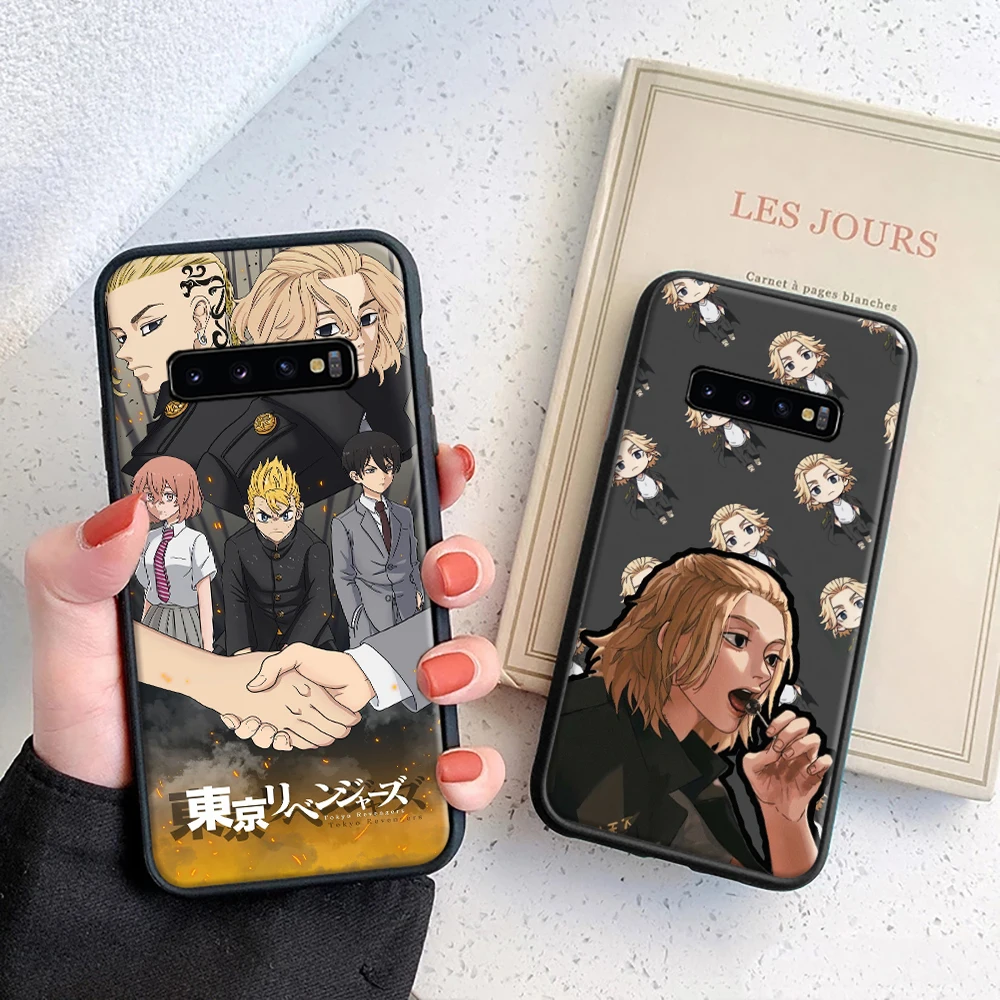 

Tokyo Avengers Japan Anime Phone Case For Samsung Galaxy S8 S9 S10 Plus S10 S20 Lite Ultra S20 FE Soft TPU Funda Back Cover