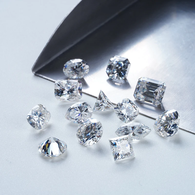 Оптовая продажа муассанитовых камней 1 карат DEF/GH цвет VVS отличная огранка