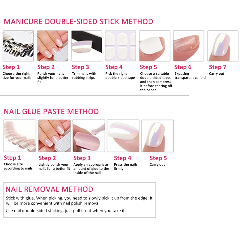 24 ПК с изображением Дейзи акриловые Полное покрытие Пресс на поддельные