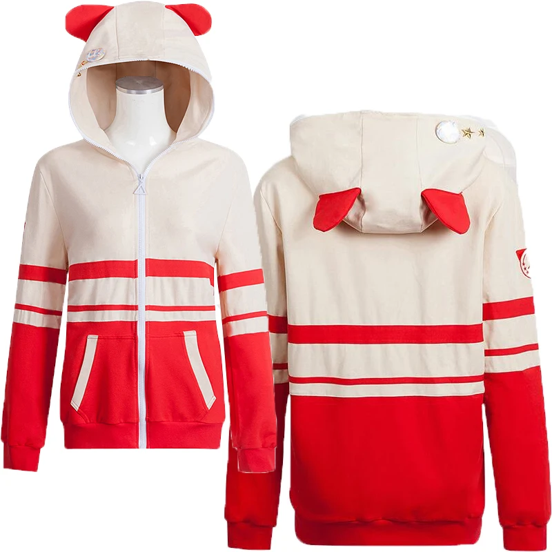 Anime Love Live Hoodies Animal Cosplay Costume Maki Nishikino Sweatshirt Casual Coat Halloween Party Women |