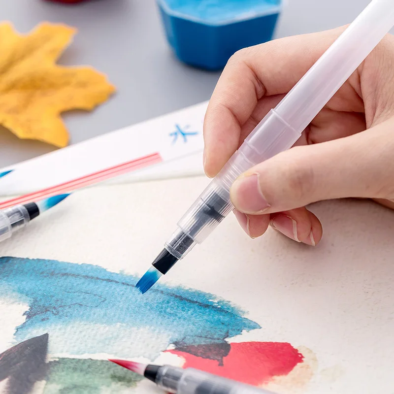 

Portable Markers Paint Brush Water Color Brush Soft Watercolor Brush Pen for Beginner DIY Painting Drawing Art Supplies