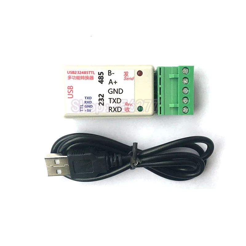 3 в 1 USB 232 485 к RS485/USB RS232/232 конвертер адаптер W/Светодиодный индикатор для WIN7 XP Linux