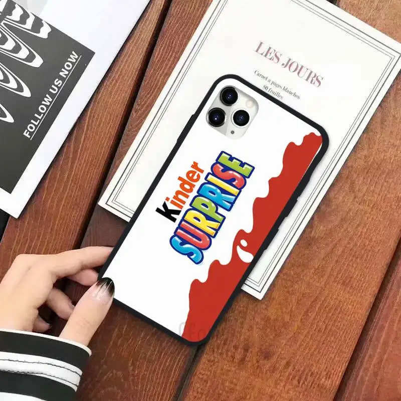 

Kinder Surprise Egg Phone Case for iPhone 11 12 pro XS MAX 8 7 6 6S Plus X 5S SE 2020 XR
