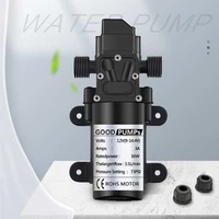 dc 12v 72w 0 8mpa 5lmin micro electric diaphragm water pump pressure car washing spray water pump with eu power supply