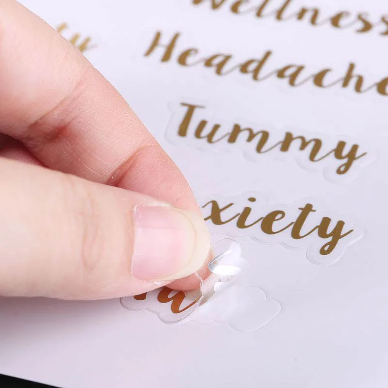 Пустой флакон для духов с эфирными маслами Прямая поставка 1 лист украшения