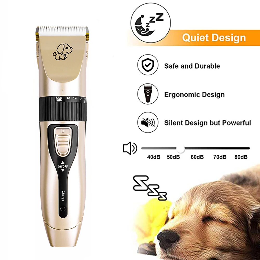 

For Dog Hair Clipper Hairy Pet Shaver Electric Cat Hair Cutter Dog Fur Trimmer Animals Hair Cutting Machine Electrical Shaver