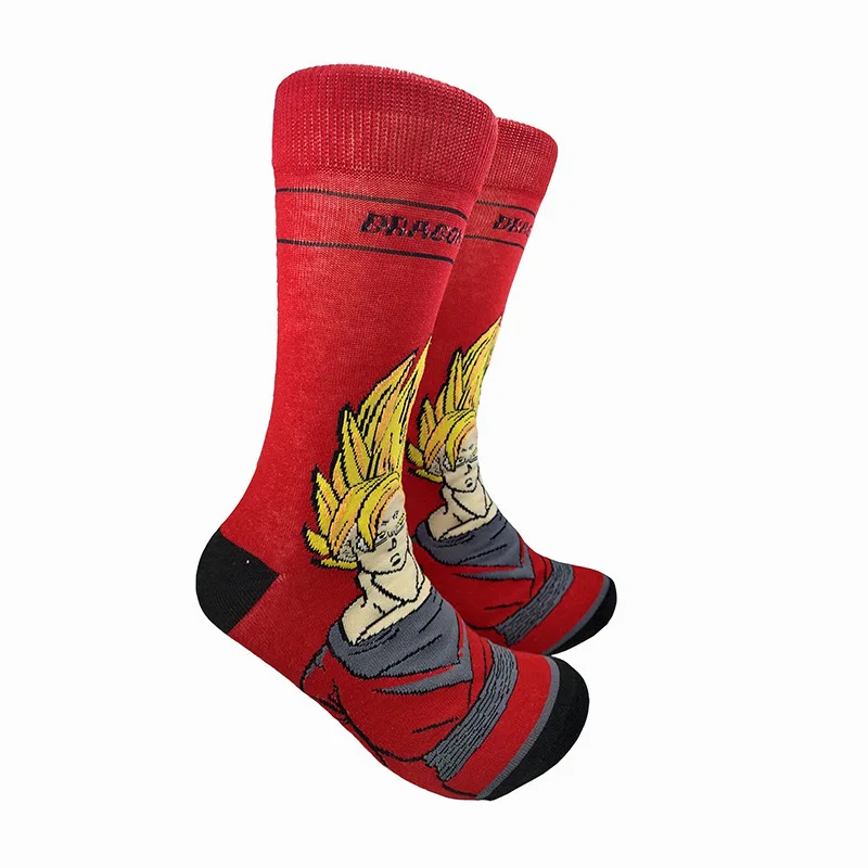 New Funny Fashion Adult Sockings Personality Anime Superhero Deadpool Wade Winston Wilson Tube Socks High Quality Cotton Sports | Мужская