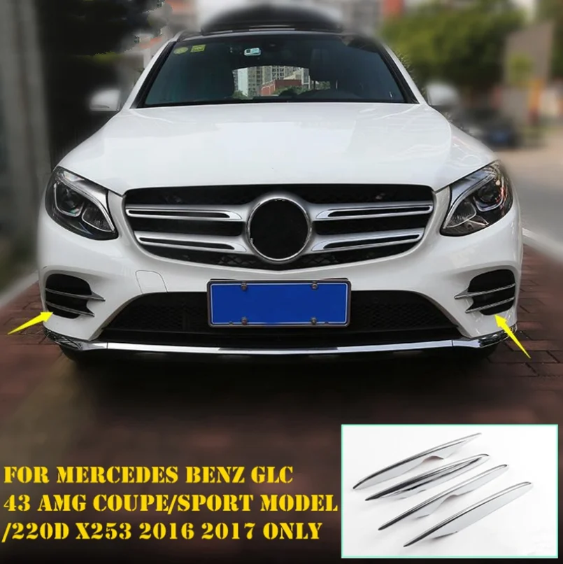 Внешний для Mercedes Benz GLC 43 AMG Coupe/Спортивная модель/220D X253 2016 2017 передний бампер