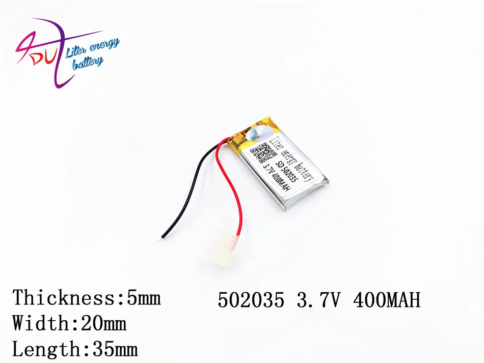 (5 шт./лот) литий-ионный полимерный аккумулятор 3 7 В Заводская розетка 502035 052035 мАч