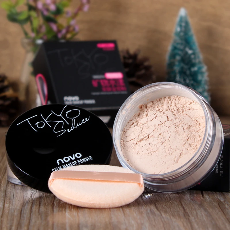 

Mineral loose powder mineral 4 colors waterproof matte setting cosmetics oil control professional female cosmetics