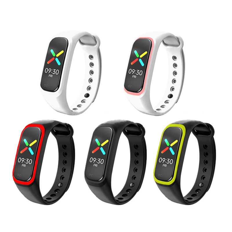 

Силиконовый ремешок для OPPO Band, сменный спортивный ремешок для смарт-часов, двухцветный ремешок на запястье для OPPO Smart band