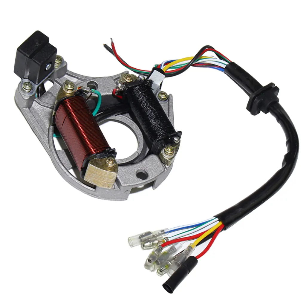 

ATV Quad STATOR IGNITION MAGNETO PLATE for JiaLing JH70 2 Coil