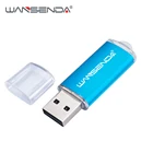 Мини USB флеш-накопитель WANSENDA, 128 ГБ, 4 ГБ, 8 ГБ, 16 ГБ, 32 ГБ, 64 ГБ, флешка, USB карта памяти, 256 Гб металлический u-диск