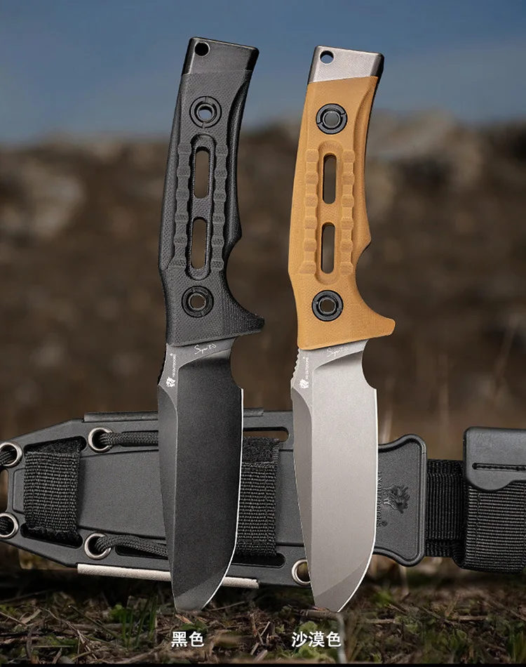 D2 лезвие портативный тактический армейский нож для выживания кемпинга Высокая