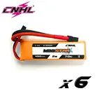 6 шт. CNHL Lipo 2S 7,4 В Аккумулятор 450 мАч 70C системная серия XT30 для мини квадрокоптера RC FPV дрона квадрокоптера вертолета самолета
