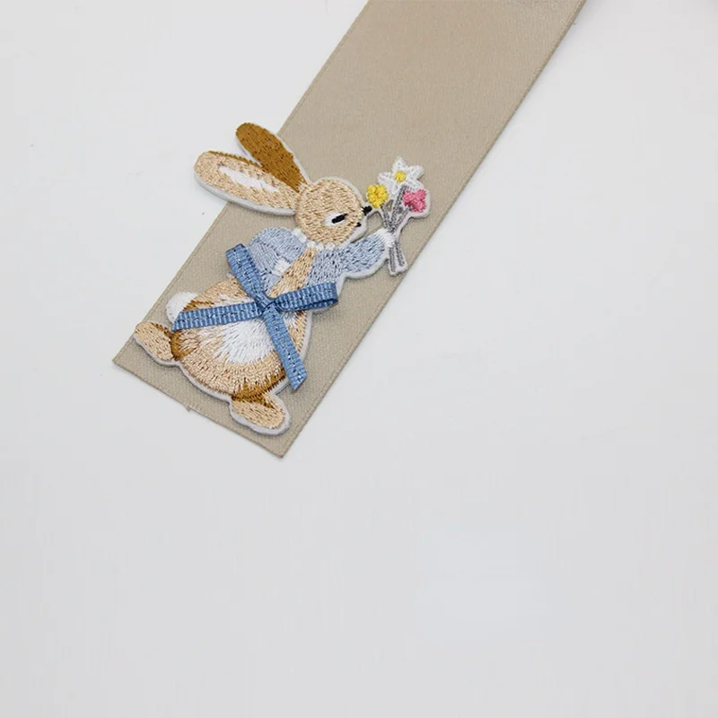 Заколка-пряжка с бантом женская Модный зажим для волос милым мультяшным Кроликом