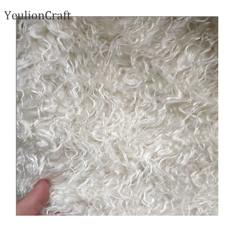 YeulionCraft 50x160 см Длинная шерстяная ткань из искусственного меха для лоскутного