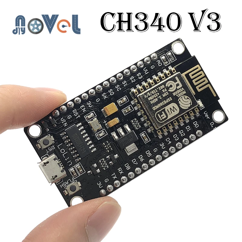Модуль ESP8266 NodeMcu v3 Lua с Wi-Fi беспроводная плата CH340 для разработки Интернет вещей