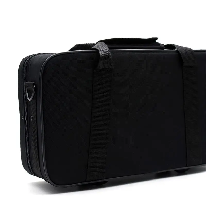 

Black Foam Padded Thicken Oxford Cloth Sotrage Bag Clarinet Box Case with Handle Strap Clarinet Protection Accessories E5BD