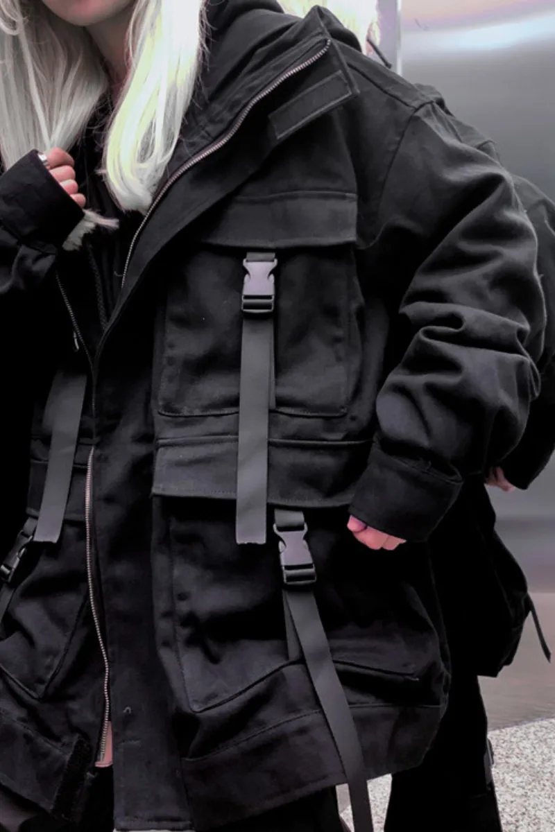 Куртка женская джинсовая оверсайз в стиле Харадзюку уличная одежда из денима с