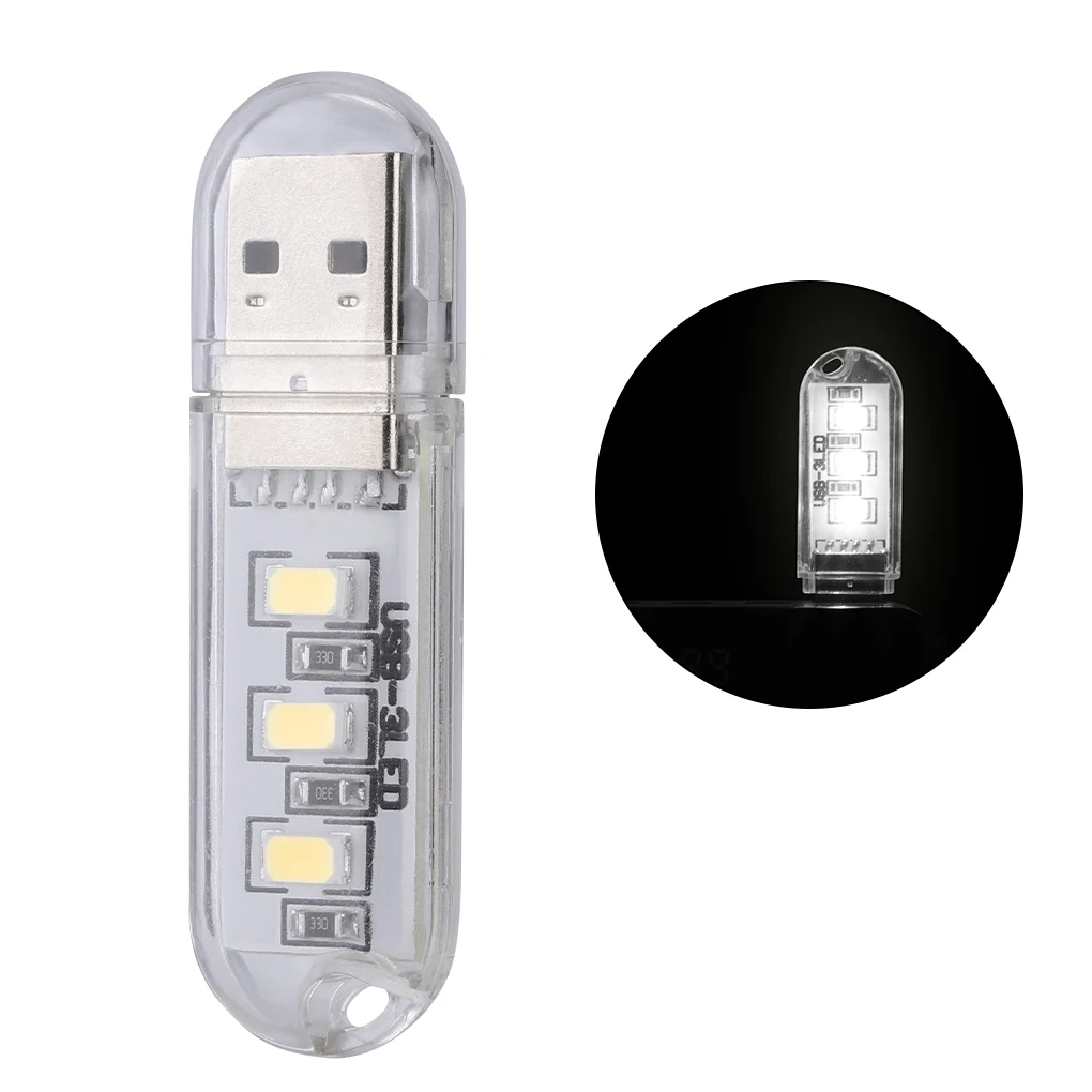USB светодиодный книга светильник с 3 светодиодный s 8 светодиодный s SMD 5630 5730 светодиодный лампы 5V Мощность Вход белый 5000-6500K теплый белый 3000-3500K USB ночной Светильник - изображение