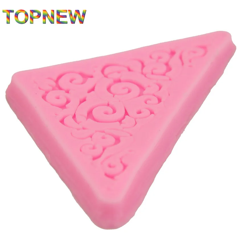 Классические Силиконовые формы для помадки красивые цветочные тортов