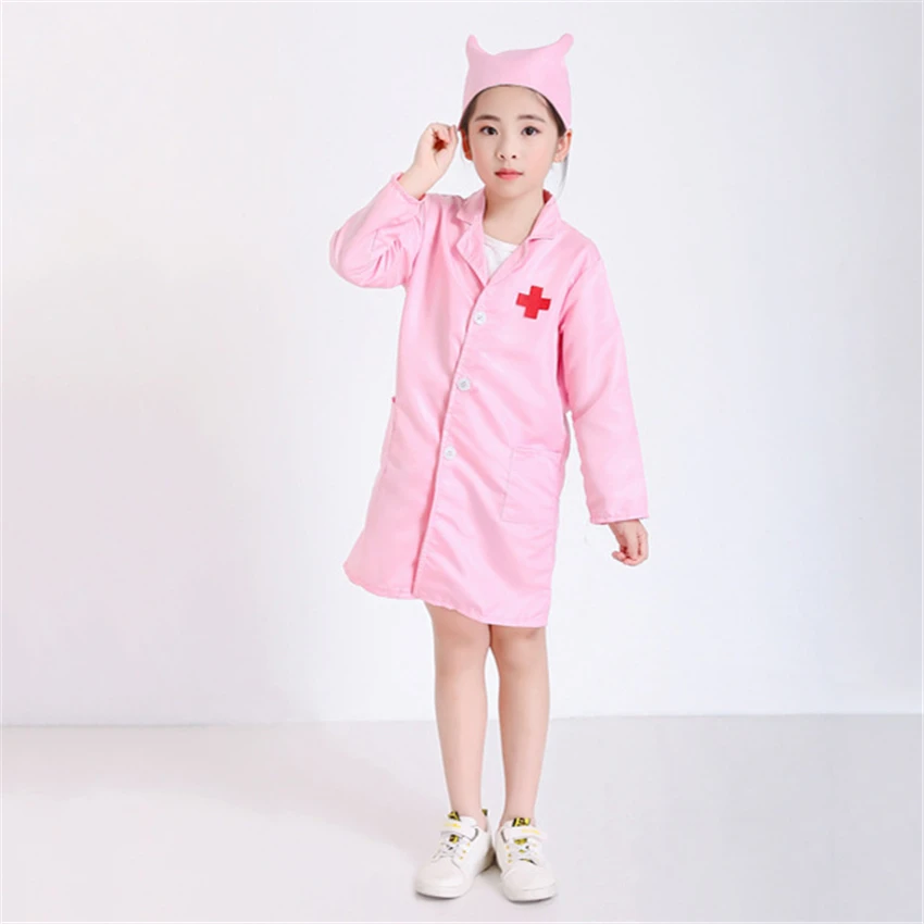 Детская униформа для косплея на Хэллоуин хирургическая форма маленьких девочек