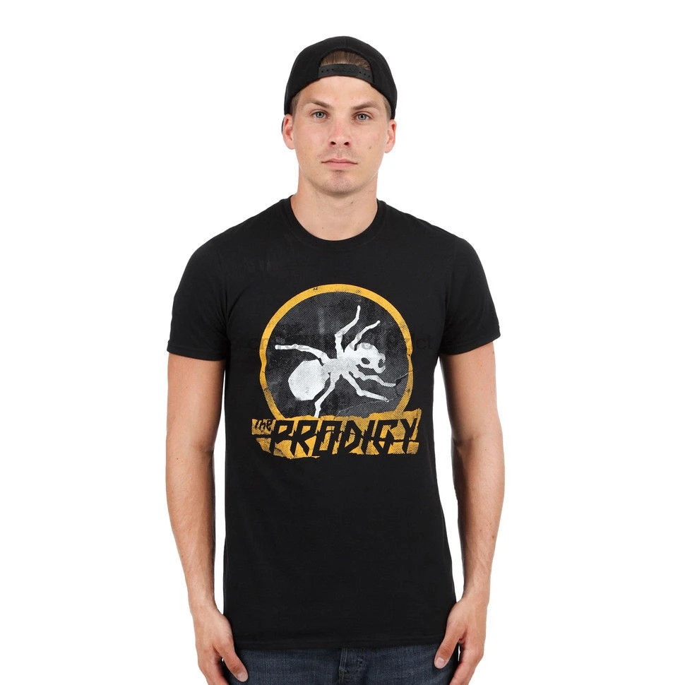 Мужская футболка с коротким рукавом принтом в виде муравья |