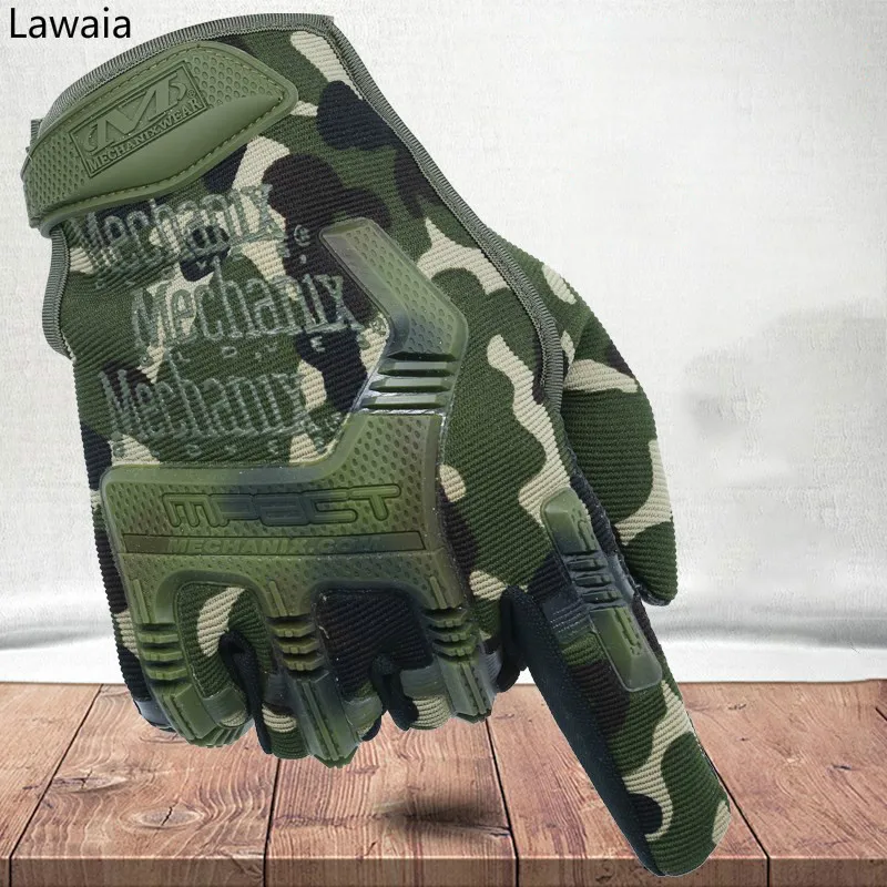 Lawaia Cycling Gloves Long Full Finger Tactical Male Winter Men Glove Shooting Hunting Climbing Riding | Спорт и развлечения