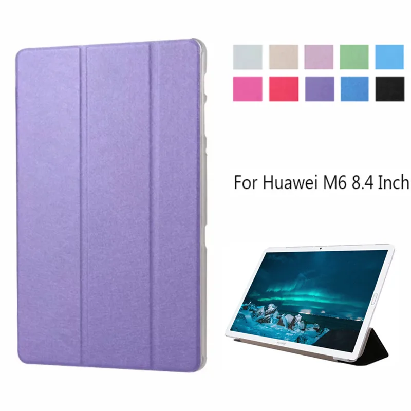 Чехол для планшета Huawei Mediapad M6 8 4 дюйма Folio Funda чехол Ультратонкий с рисунком в виде