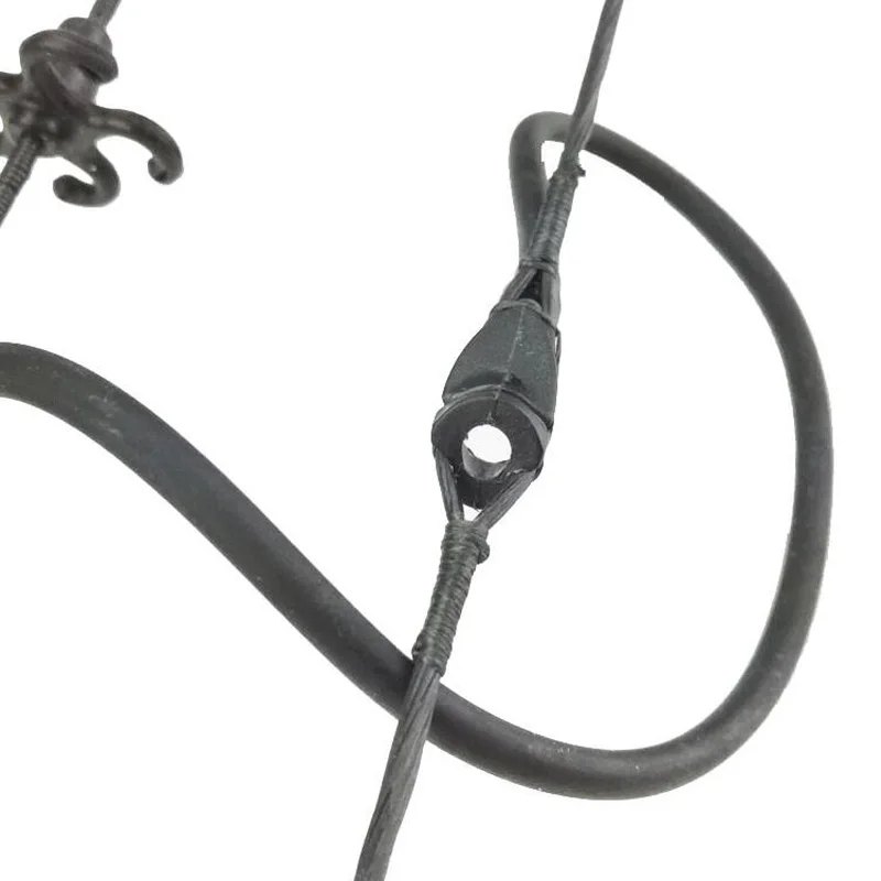 Составной тубус для смычка с открытым видом Силиконовое резиновое отверстие