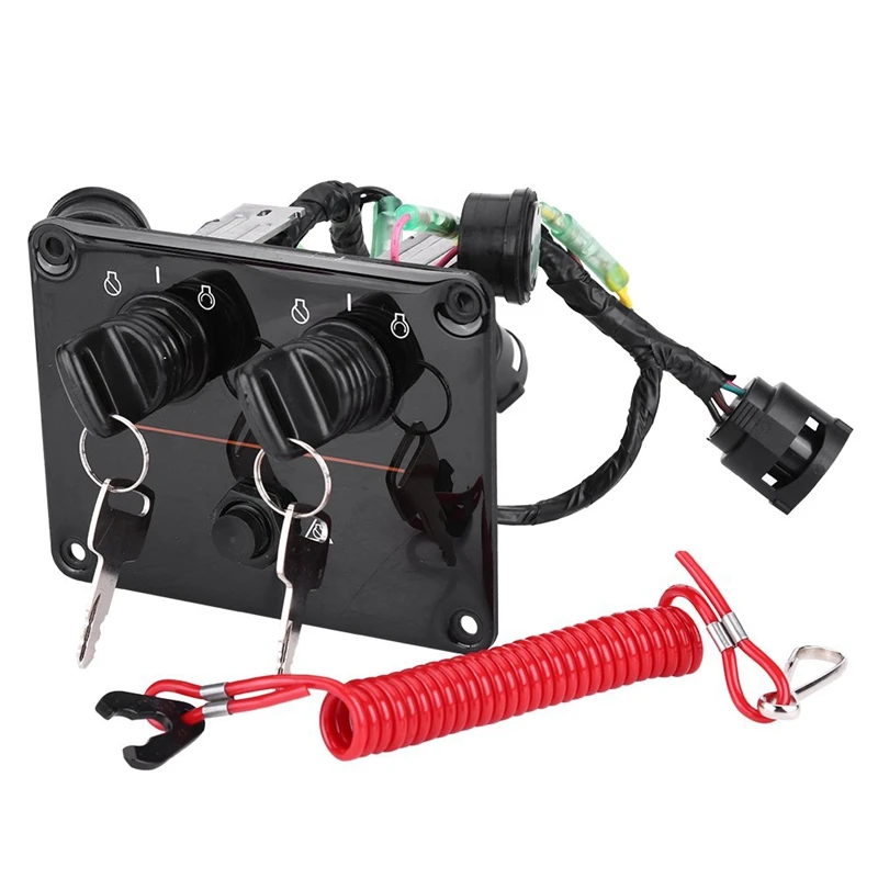 Комплект кнопочных панелей с двумя двигателями для подвесного двигателя Yamaha 6K1