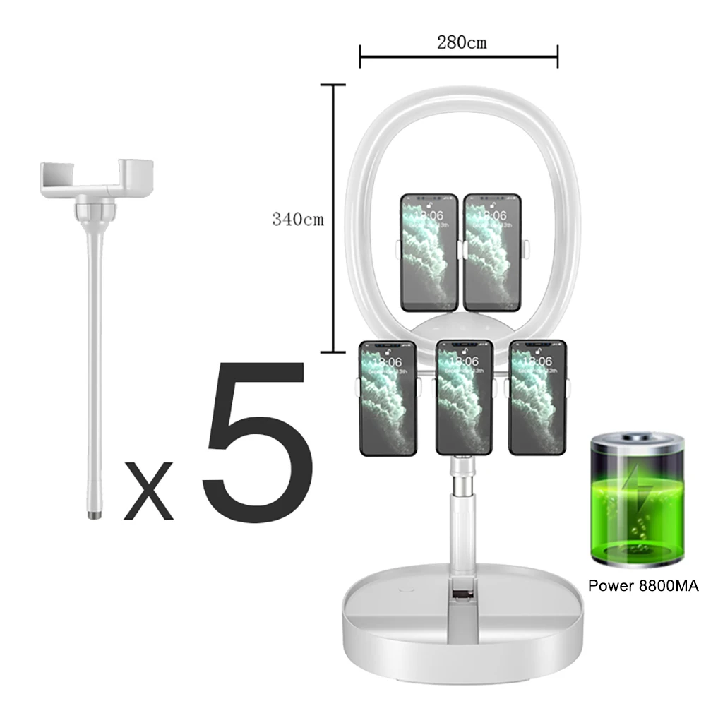 MAMEN Мобильный Телефон Зажим адаптер Универсальный для штатива держатель