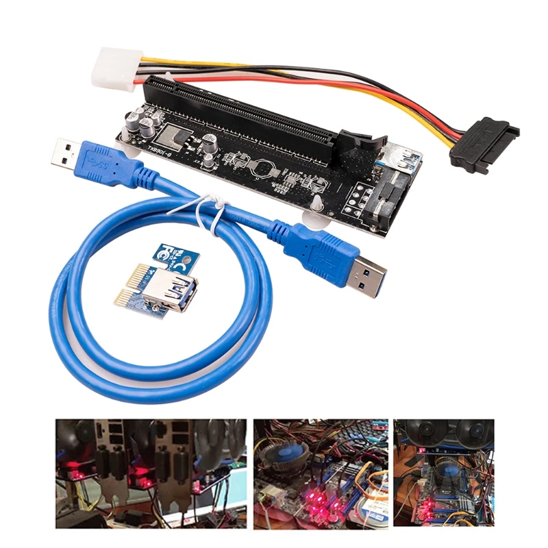 

4 Pin CPU Motherboard Power Supply Extension Cable - Blue 50cm Q1JF