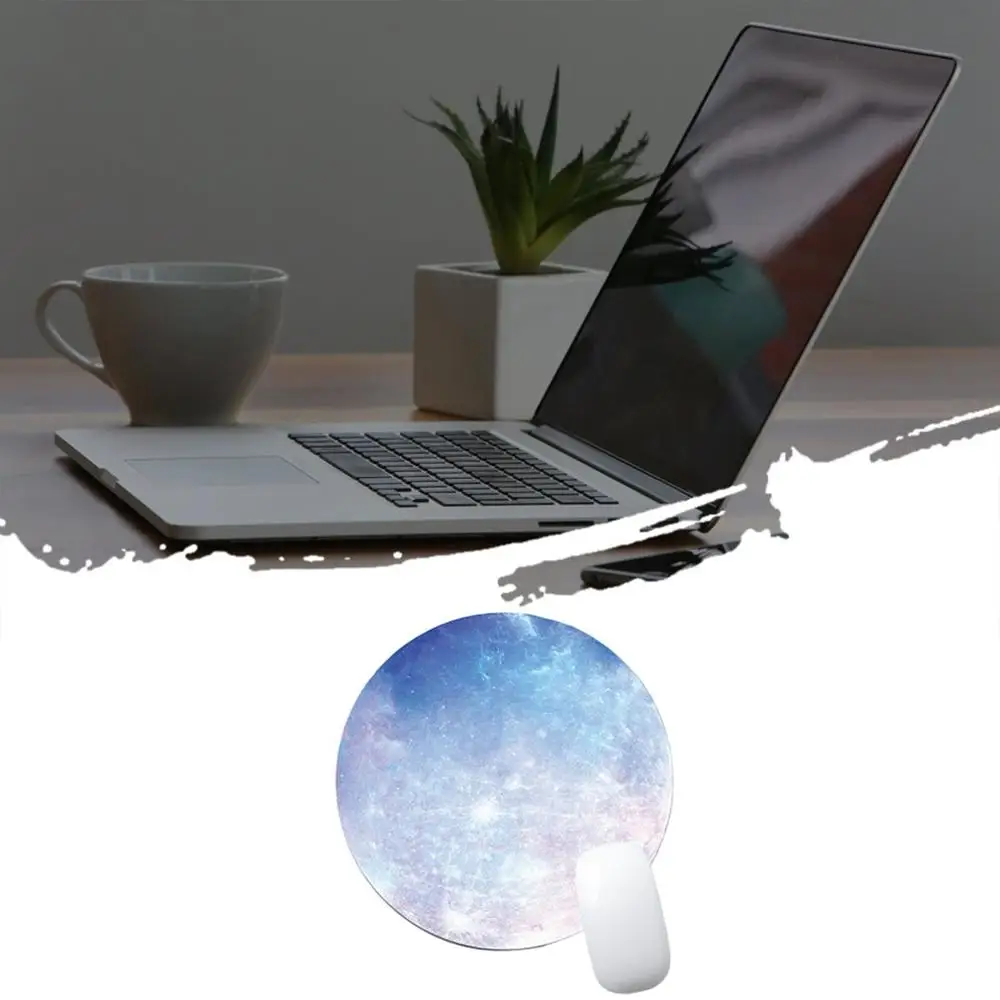 Круглый коврик для мыши серии Planet компьютерная игровая площадка Mercury/Moon ПК