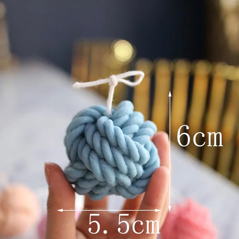 

Woolen Candle Silicone Forms Molds Candle Mold Woolen Ball Design Handmade Candle Making Wax Mold For Soap Making