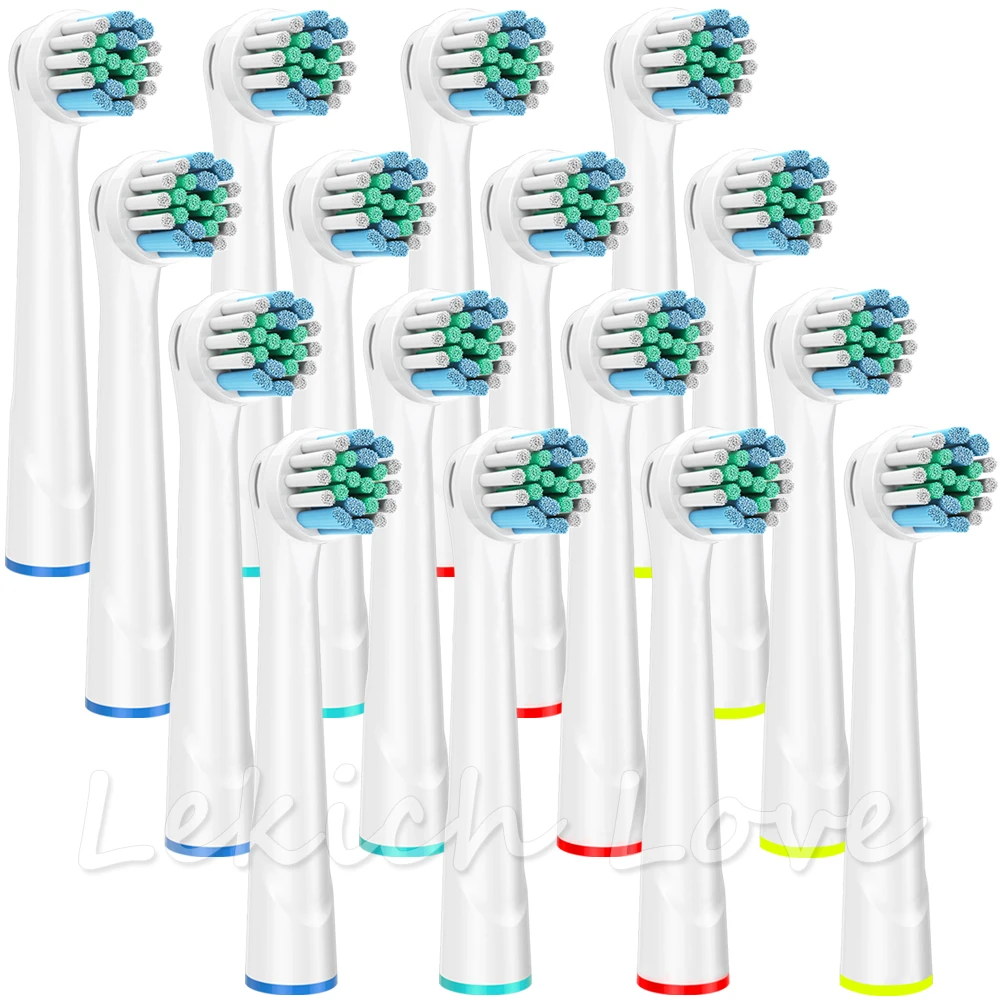 Сменные насадки для зубной щетки Oral B 16 шт. совместимы с электрическими зубными