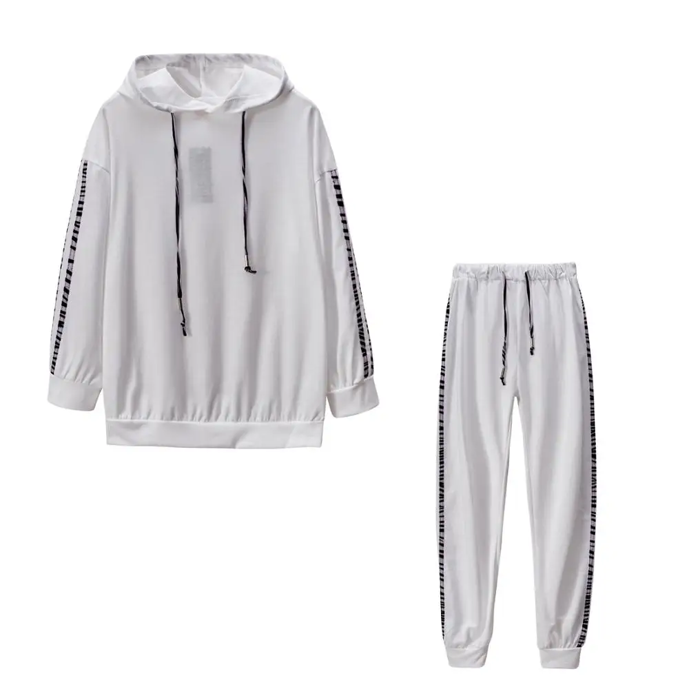 

Autumn Winter Women Tracksuit Two Piece Set Hooded Long Sleeve Sweatshirt Top and Pants Sports Suit Casual Outfits