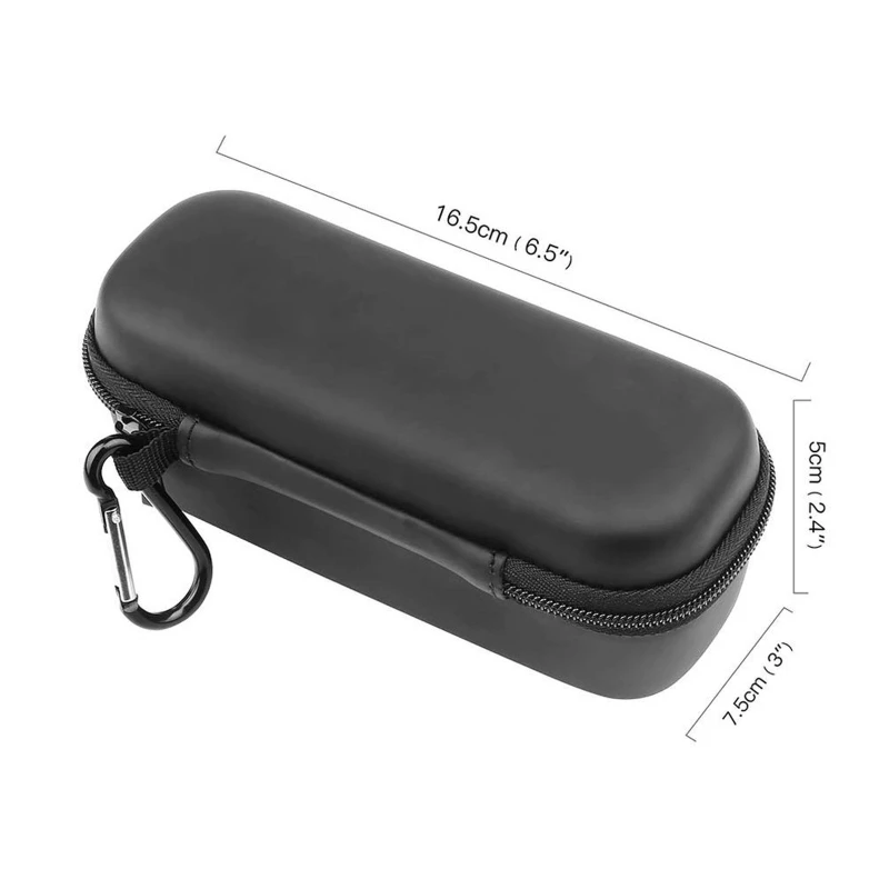 

Anti-slip PU Leather Storage Bag Portable Hard Shell Carrying Case for DJI-Osmo Pocket/Pocket 2/FIMI PALM EVA Shell