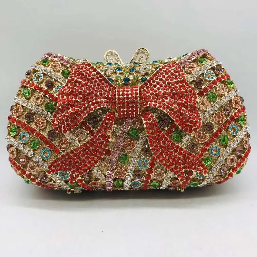 

Handmade wedding prom Diamond Small Evening Bag Clutches bags Women Evening Clutch Bag Luxury Crystal Clutch Female Evening Bag