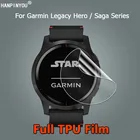 Для Garmin Legacy Hero серия Сага капитан Дарт Вейдер Рей 45 мм 40 мм Прозрачная мягкая Гидрогелевая пленка из ТПУ Защита для экрана-не стекло