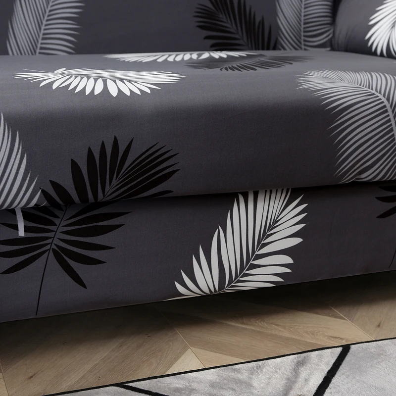 Эластичный спандекс чехол для дивана гостиной плотный полноразмерный с принтом