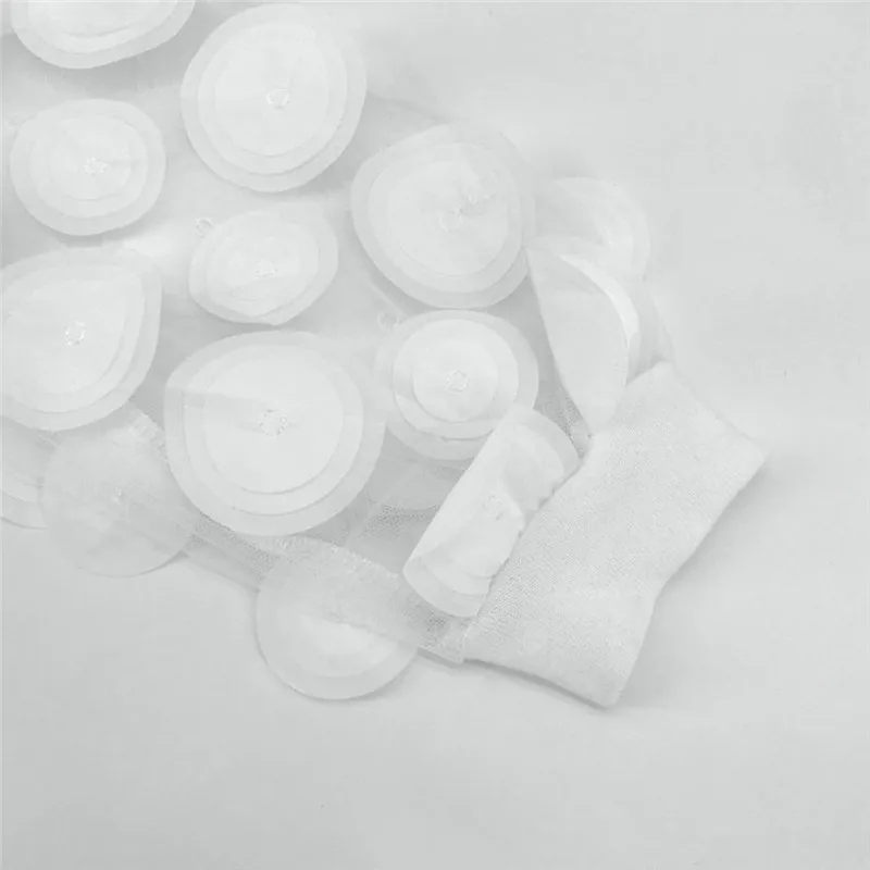 Женская кружевная блузка в горошек однотонная прозрачная водолазка с пышными