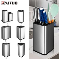 xituo stainless steel knife holder high quality fashion storage tool damascus chef knife meat knife multi tool kitchen holder