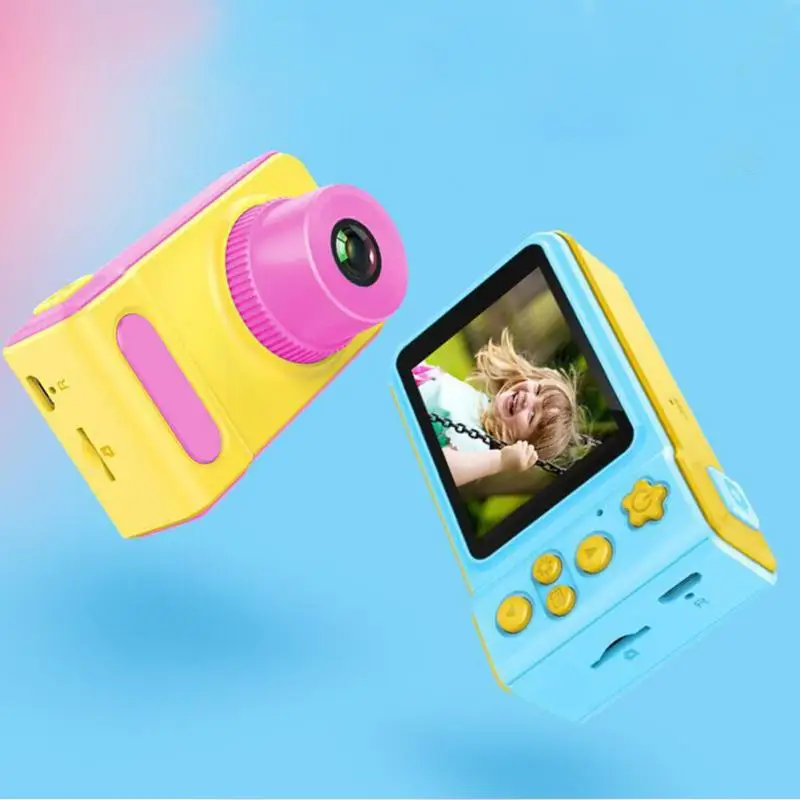 2 0 дюймовый IPS HD экран детская камера игрушки Мини Милая Детская цифровая с