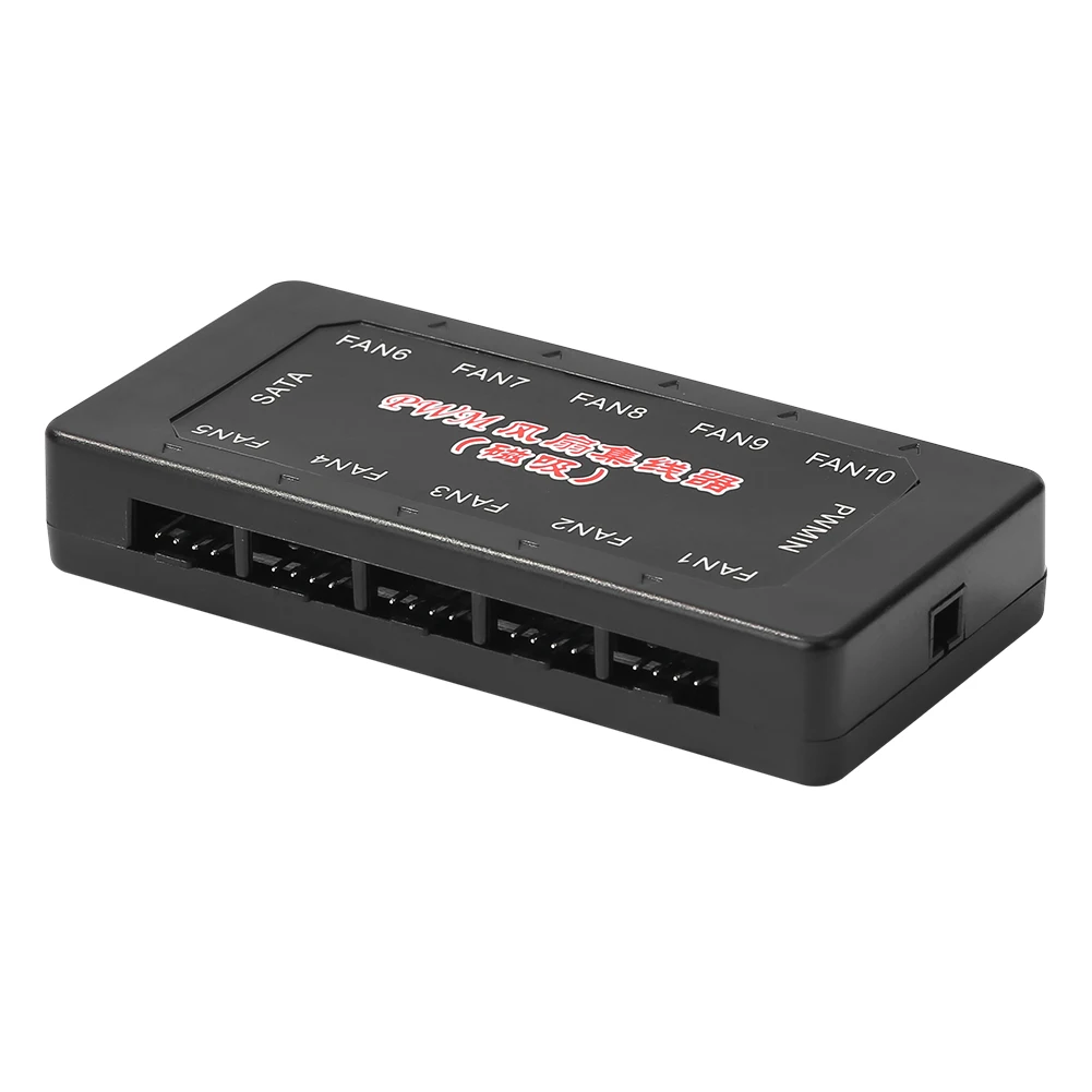 От 1 года до 10 Порты 12V 4-контактный PWM охлаждающий вентилятор концентратор SATA